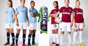 Manchester City looking to complete domestic double with victory over West Ham in the Women’s FA Cup Final