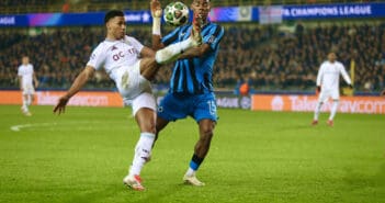 Villa win with smash & grab victory over Brugge in Champions League