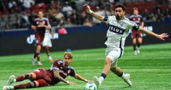 Whitecaps stay top of the West with win over Rapids