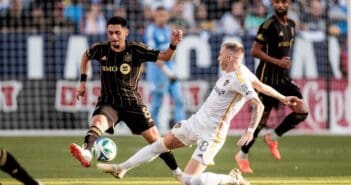 El Trafico 2025, Round 1: LAFC, Galaxy again trade goals, split points Photo courtesy of the LA Galaxy