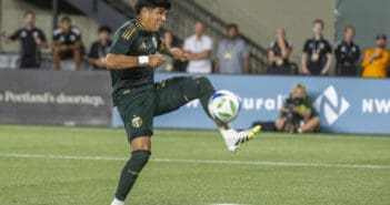Omir Fernandez earns his first goal as a Timber in Saturday’s draw against Minnesota United FC