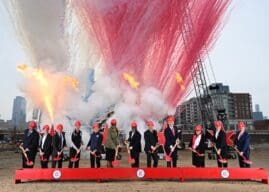 Fire begin groundbreaking on new stadium