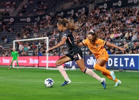 Angel City rallies past Houston to remain undefeated