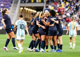 USWNT opens SheBelieves Cup with wingover Argentina